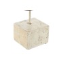 Statua Decorativa Home ESPRIT Bianco Marrone Viso 8,5 x 8,5 x 37,5 cm