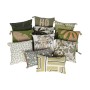 Cuscino Home ESPRIT Verde Naturale Boho 45 x 5 x 45 cm