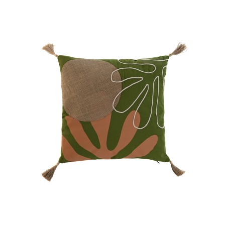 Cuscino Home ESPRIT Verde Boho 45 x 5 x 45 cm