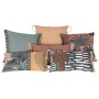 Cuscino Home ESPRIT Terracotta Frange Tropicale 50 x 15 x 30 cm