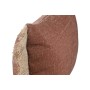 Cuscino Home ESPRIT Terracotta Frange Tropicale 50 x 15 x 30 cm