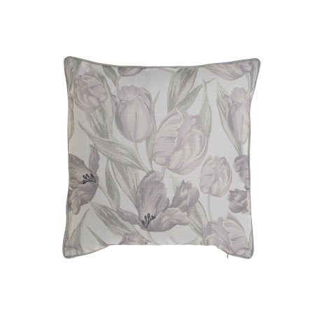 Cuscino Home ESPRIT Stampato Tulipano 45 x 10 x 45 cm