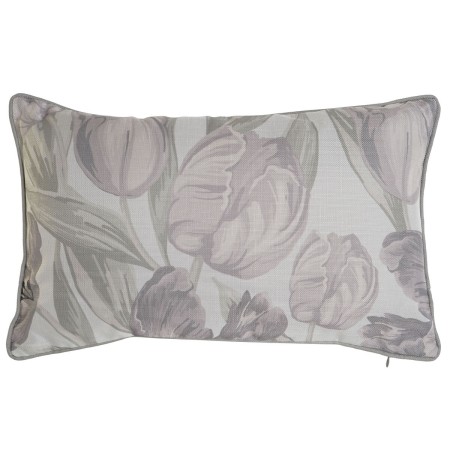 Cuscino Home ESPRIT Stampato Tulipano 50 x 10 x 30 cm