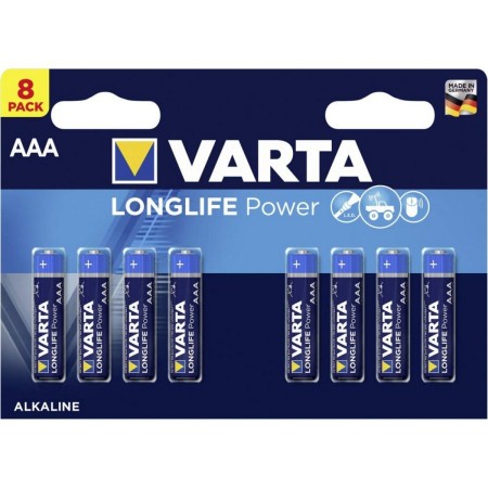 Batterie Varta Long Life Power AAA LR3 (8 Pezzi)