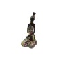 Statua Decorativa Home ESPRIT Multicolore Africana 9 x 7 x 16,5 cm (2 Unità)