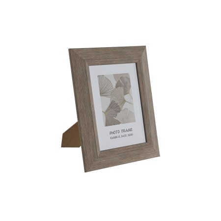 Cornice Portafoto Home ESPRIT Naturale Cristallo polistirene 21,4 x 1,8 x 26,5 cm