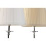 Lampada da tavolo Home ESPRIT Bianco Beige Metallo Porcellana 25 W 220 V 20 x 20 x 44 cm (2 Unità)