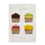 Panno da Cucina HappyFriday Cupcakes Multicolore 70 x 50 cm (2 Unità)