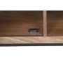 Mobile TV Home ESPRIT Marrone Nero Argentato Legno di mango Specchio 130 x 40 x 55,5 cm