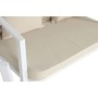 Set Tavolo con 3 Sedie Home ESPRIT Bianco Acciaio 123 x 66 x 72 cm