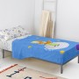 Set di Lenzuola HappyFriday Le Petit Prince Accolade Multicolore Singolo 2 Pezzi