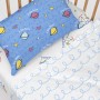 Set di Lenzuola HappyFriday Le Petit Prince Navire Multicolore Culla Neonato 2 Pezzi