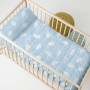 Trapunta HappyFriday BASIC KIDS Azzurro 100 x 130 cm Culla Neonato