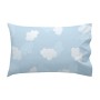 Set di Lenzuola HappyFriday Basic Kids Clouds Azzurro 2 Pezzi