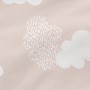 Federa HappyFriday Basic Kids Clouds Rosa 80 x 80 cm