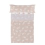 Set di Lenzuola HappyFriday Basic Kids Clouds Rosa Singolo 180 x 270 cm 2 Pezzi