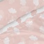 Set di Lenzuola HappyFriday Basic Kids Clouds Rosa Singolo 180 x 270 cm 2 Pezzi