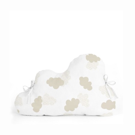 Paracolpi per culla HappyFriday Basic Kids Clouds Beige 60 x 40 cm