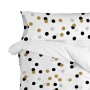 Federa HappyFriday Blanc Golden Dots Multicolore 45 x 110 cm