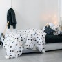 Copripiumino HappyFriday Blanc Golden dots Multicolore 155 x 220 cm