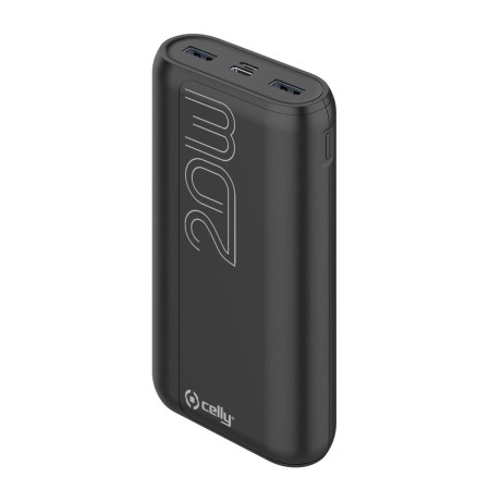 Power Bank Celly 20000 mAh Nero