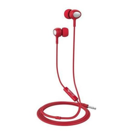 Auricolari con Microfono Celly UP500 Rosso