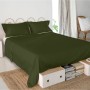 Lenzuolo Superiore HappyFriday Basic Verde 240 x 270 cm