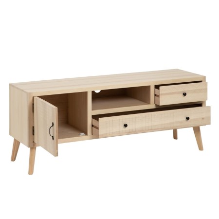 Mobile TV MARIE 140 x 40 x 55 cm Naturale Legno Legno MDF