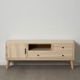 Mobile TV MARIE 140 x 40 x 55 cm Naturale Legno Legno MDF