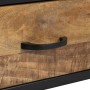 Mobile TV MARA Naturale Nero Legno Ferro 150 x 40 x 55 cm