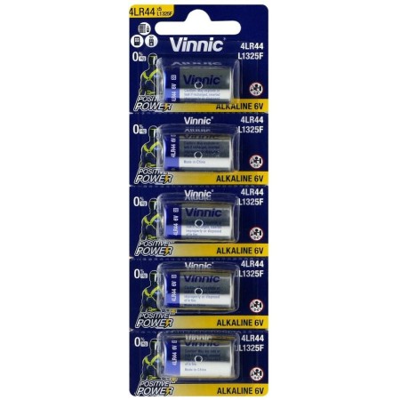 Batterie Vinnic 4LR44 / L1325F / 544A / A544 (5 Unità)