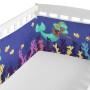 Paracolpi per culla HappyFriday Mr Fox Happy mermaid Multicolore 210 x 40 cm