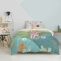 Set di copripiumino HappyFriday Mr Fox Dreaming  Multicolore Singolo 2 Pezzi