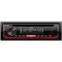 Radio CD per Auto Kenwood KD-T702BT Nero Rosso