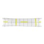 Federa HappyFriday Blanc Firefly Multicolore 45 x 110 cm