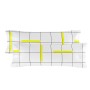 Federa HappyFriday Blanc Firefly Multicolore 45 x 155 cm