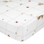 Lenzuolo con angoli HappyFriday MINI Bianco Multicolore 60 x 120 x 14 cm