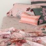 Lenzuolo con angoli aderenti HappyFriday Summer floral Multicolore 105 x 200 x 32 cm