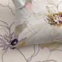 Lenzuolo con angoli HappyFriday White peonies Multicolore 90 x 200 x 32 cm