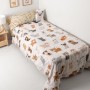 Set di copripiumino HappyFriday Mr Fox Cats Multicolore 2 Pezzi