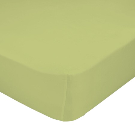 Lenzuolo con angoli HappyFriday BASIC KIDS Verde 60 x 120 x 14 cm