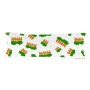 Set di copripiumino HappyFriday Mr Fox Piggys Multicolore Singolo 2 Pezzi