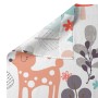 Set di Lenzuola HappyFriday Moshi Moshi Woodland Multicolore Culla Neonato 2 Pezzi