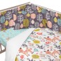 Paracolpi per culla HappyFriday Moshi moshi Woodland Multicolore 210 x 40 cm