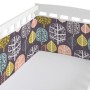 Paracolpi per culla HappyFriday Moshi moshi Woodland Multicolore 210 x 40 cm