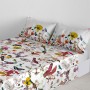 Lenzuolo Superiore HappyFriday Birds of paradise Multicolore 160 x 270 cm