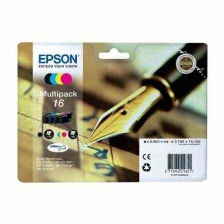 Cartuccia d'inchiostro compatibile Epson Multipack T16 Giallo Nero Ciano Magenta