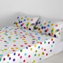 Lenzuolo Superiore HappyFriday Confetti Multicolore 240 x 270 cm (Coriandoli)