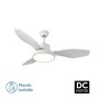 Ventilatore da Soffitto con Luce Romimex Bianco