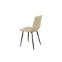 Sedia Romimex Beige Velluto Metallo 45 x 89 x 55 cm